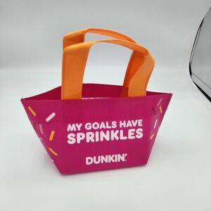Dunkin' Donuts Mini Pink Tote Bag